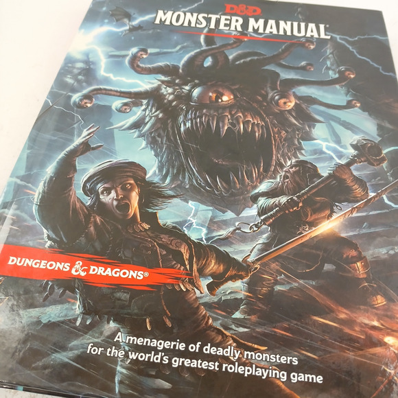 Dungeons & Dragons Monster Manual 5th Edition Hardcover D&D Rulebook WOTC - Picture 2 of 16